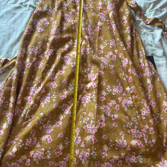 Lulus NWT Sunny Posture Floral Sleeveless Midi Dress - Picture 10 of 11